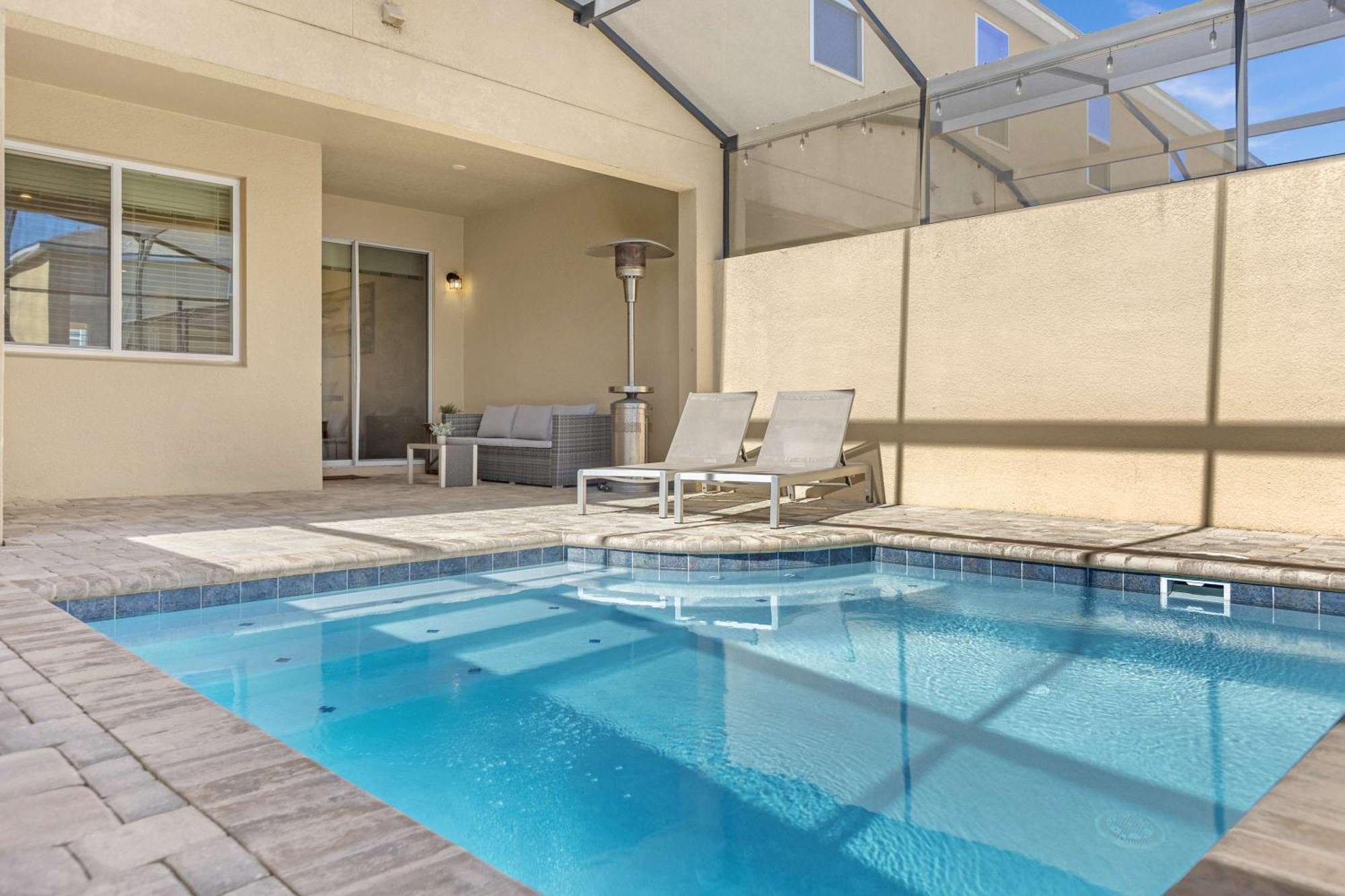 4Br Villa Home With Private Pool Near Disney Кисими Екстериор снимка